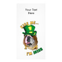 Irish Bulldog Photo Card photo cards