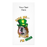Irish Bulldog Photo Card photo cards