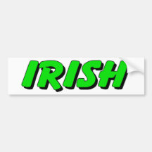 Irish Bumper Sticker