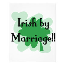 Irish by marriage invite