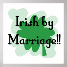 irish by marriage posters