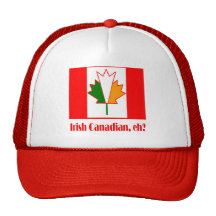 Irish Canadian Trucker Hat