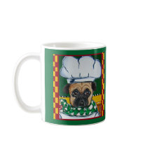 Irish Chef Pug Coffee Mug