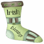 Irish Christmas Ornament photo sculptures