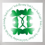 Irish Circle Poster posters