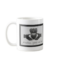 Irish Claddagh, friendship, loyalty and love Coffee Mugs