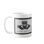 Irish Claddagh, friendship, loyalty and love mugs