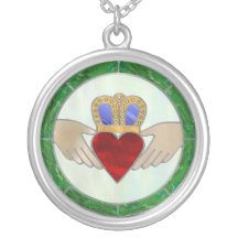 Irish Claddagh Pendant
