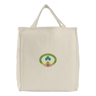 Irish Claddagh Ring Bag by Embroidery4U
