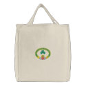 Irish Claddagh Ring embroidered bags