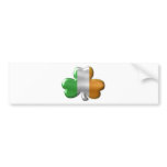 irish clover bumper stickers