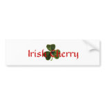 Irish_clover, Irish Cherry bumper stickers