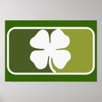 Irish Clover Print