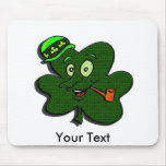 IRISH CLOVER TEMPLATE mousepads