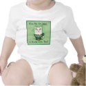 Irish Coffee Cat, St. Patrick's Day Onesie t-shirts