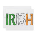 Irish Colours invitations