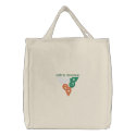 Irish Colours Variation Celtic Knotwork Design embroidered bags