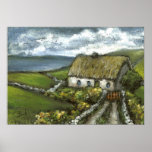 Irish cottage posters