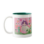 Irish Cupcake Princess Painting mugs