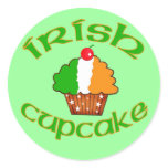 Irish Cupcake stickers
