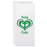 Irish Cutie rack cards