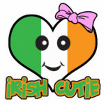 irish cutie smiley heart photo sculptures