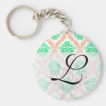irish damask keychains