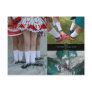 Irish Dance Soft Shoes Postcard