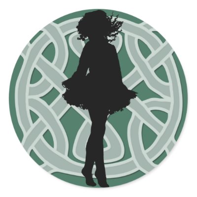 irish dance silhouette