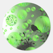 Irish Dream! Round Stickers