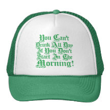 Irish Drinking Humour Trucker Hat