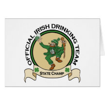 Irish Drinking Team Cards
