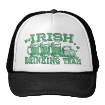 Irish Drinking Team Gear Mesh Hats