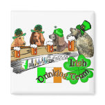 Irish Drinking Team magnets