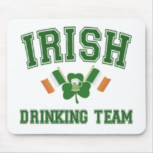 Irish Drinking Team Mouse Mat