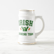 Irish Drinking Team Mugs