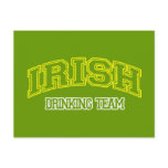 Irish Drinking Team postcards