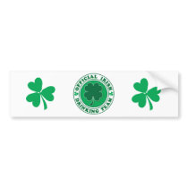 Irish Drinking Team/St. Patrick's Day Bumper Stickers