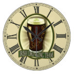 Irish Drinking Team Wallclocks