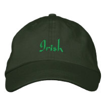 Irish embroidered cap embroidered baseball caps