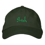 Irish embroidered cap embroidered hats