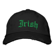 Irish Embroidered Baseball Caps