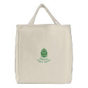 Irish Embroidered Tote Bag embroidered bags