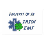 Irish EMT Property stickers