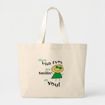 Irish Eyes are Smiling Gifts Tote Bag