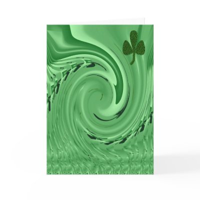 Irish Eyes Greeting Cards by dndartstudio