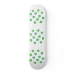Irish Field of Shamrocks Skateboard