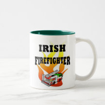 Irish Fire Fighter Mugs
