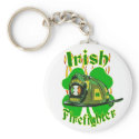 Irish firefighter keychains