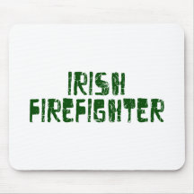Irish Firefighter Mouse Pads